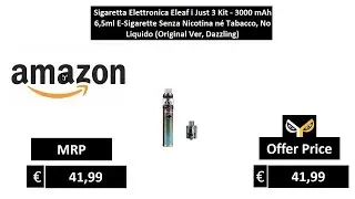 Sigaretta Elettronica Eleaf i Just 3 Kit - 3000 mAh 6,5ml E-Sigarette