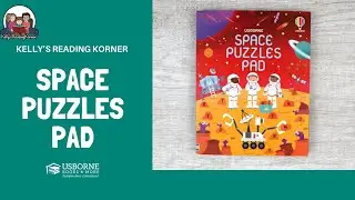 Usborne Books & More Spring 2021 New Titles: Space Puzzles Pad