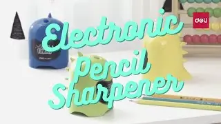 School Electric Pencil Sharpener in Dinosaur Shape by Deli, Your Best Mate!