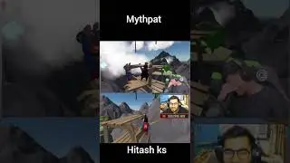 mythpat and hitash ks human fall flat#viral #short