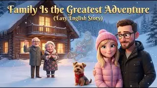 Emma&rsquo;s Winter Family Trip ❄️ ❤️ | Slow English Story for Listening (Level A2)
