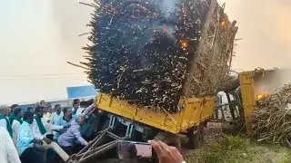 Today Saidapura Sugarcane factory situation 🥺🔥