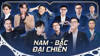 Duy Đức đại chiến 5vs5 Bắc - Nam cùng các anh lớn BLV LMHT!