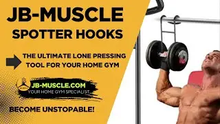💪Ultimate Review: Heavy-Duty Dumbbell Safety Hooks That Transformed My Solo Weight Lifting Forever!💥