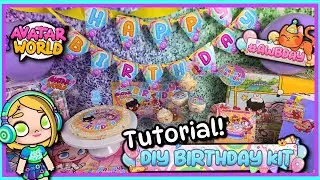 DIY Avatar World Birthday Party with Free Printables!🎉🥳