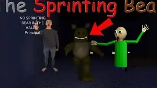 Baldi basics The Anomaly IMPOSSIBLE TO BEAT! and the Sprinting Bear edition, baldi basics mod
