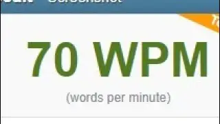 CRPF HCM 70 WPM TYPING | typing without backspace
