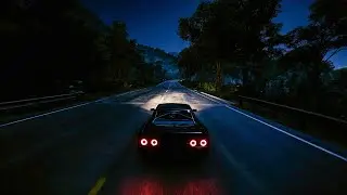 Forza Horizon 5 Nissan Skyline R32 GTR Widebody Midnight Coastal Run No HUD 4k RTX 4080 Extreme