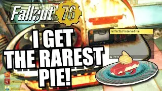I GOT THE RARE PIE Inside Fallout 76!