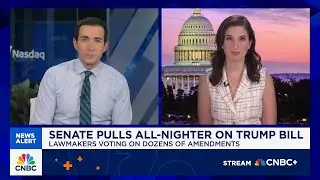 Senate votes on amendments to Trump&rsquo;s &lsquo;big, beautiful bill&rsquo; stretch late into the night