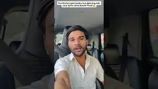 Itna danger 🤯Haadsa wrong side jaane Par ☹️ghod Bandar Road 🛣️#shorts #viral #post #car