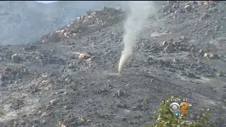 Fire Crews Battle Wildomar Fire In Cleveland National Forest For 2nd Day
