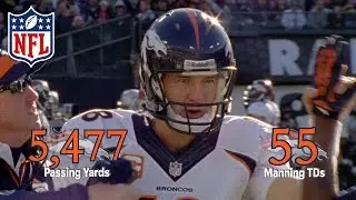Peyton Manning's Record Setting 55 TD 2013 Season | This Day in History (12/29/13) | NFL NOW