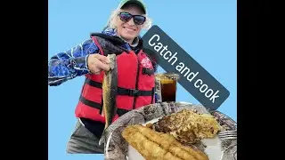 Thrree Lakes, catch and cook vacation