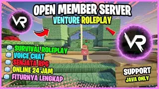 SERVER MINECRAFT SURVIVAL ROLEPLAY: VANTURE ROLEPLAY - ADA SENJATA RPG, JAVA ONLY - BISA VOICE CHAT