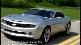 Концепт-кар Chevrolet Camaro в действии