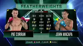 John Macap&aacute; vs Pat Curran