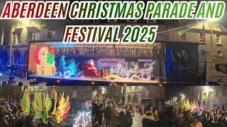 Рождественский парад и фестиваль в Абердине 2025 года