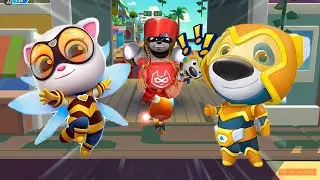 Talking Tom Hero Dash Gameplay Episode 455 | Epic Superhero Adventure!