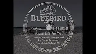 Hawaii Nei Foxtrot by Johnny Pineapple and His Native Islanders with the Abe Lang Trio 1941