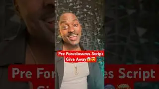 Pre Foreclosures Script for newbies Revealed😱 #wholesalingrealestate #foreclosure #script #realtor