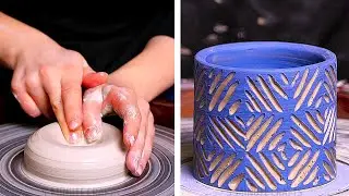 MESMERIZING POTTERY MAKING IDEAS AND CEMENT CRAFTS || 5-Minute Decor Projects For Your Home!