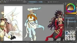 Ashika y salamanca [SPEEDPAINT N.13]