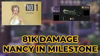 LIFEAFTER 81K NANCY CITY DAMAGE USING RANK 1 DH MILESTONE