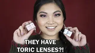 QUEENSLENS COLORED CONTACTS REVIEW | TORIC FOR ASTIGMATISM AVAILABLE!