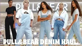PULL&BEAR DENIM TRY ON HAUL *NEW IN* SUMMER UNDER 30&pound;|EGBE STYLE