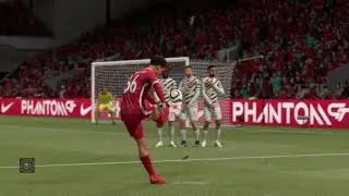 Fantastic in game knuckleball freekick| fifa21