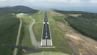 Landing at  Ingalls (HSP) Virgina