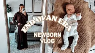 SAD TO SEE IT END | Family + Newborn Vlog