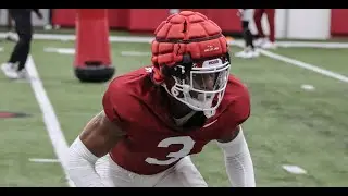 Arkansas Spring Practice Footage - Day 8