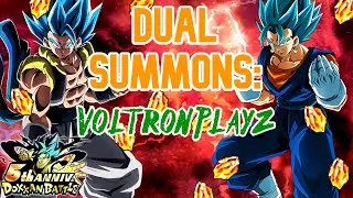 DUAL SUMMONS w/ VOLTRONPLAYZ (DBZ:Dokkan Battle) 5th Anniversary Pulls
