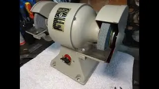 Elliott Selecta Bench Grinder Restoration Part 3: Re-Assembly