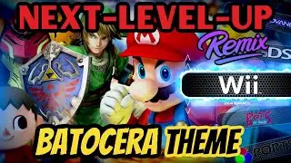 Next Level Up Remix Batocera Theme Tour ! | Retro Gaming Guy Batocera Emulation Image