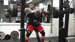 ANDREW HAUSE RAW squat singles up to 700lbs/317.5kgs (w/o wraps)