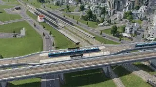Transport Fever 2 : Premier Tram-Train de la Carte ! Cab ride du T11 ! Episode 43