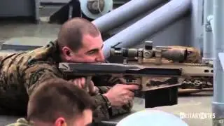 Marines assigned to Scout Sniper Platoon