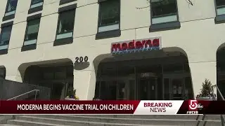 Moderna begins COVID-19 vaccine trial in children