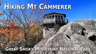 Hiking Mt Cammerer in the Great Smoky Mountains National Park