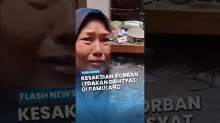 Kesaksian Korban Ledakan Misterius di Pamulang Tangsel, Diawali Suara Gemuruh di Atap Rumah