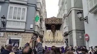 Virgen de las Lágrimas Columna 2025 Cádiz.