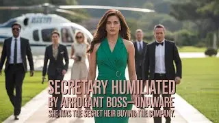 Secretary Humiliated by Arrogant Boss—Unaware She Was the Secret Heir Buying the Company