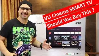 New VU Cinema Smart TV 43 inch Unboxing and All the Details | VU Cinema Android Smart TV