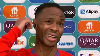 England vs Denmark- 2-1 AET - Euro 2020 - Raheem Sterling Post Match Interview