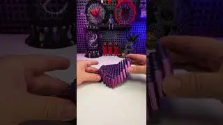 3D Printed Sliding Hex Fidget Toy #3dprinting