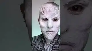 White walker makeup ! # #makeup #gameofthrones