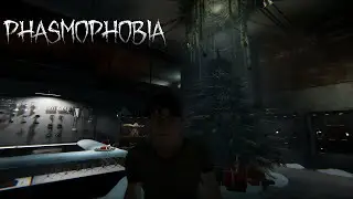 Phasmophobia - ВСТРЕЧАЕМ СМЕРТЬ ПО НОВОГОДНЕМУ! CO-OP С @Lapkin_play